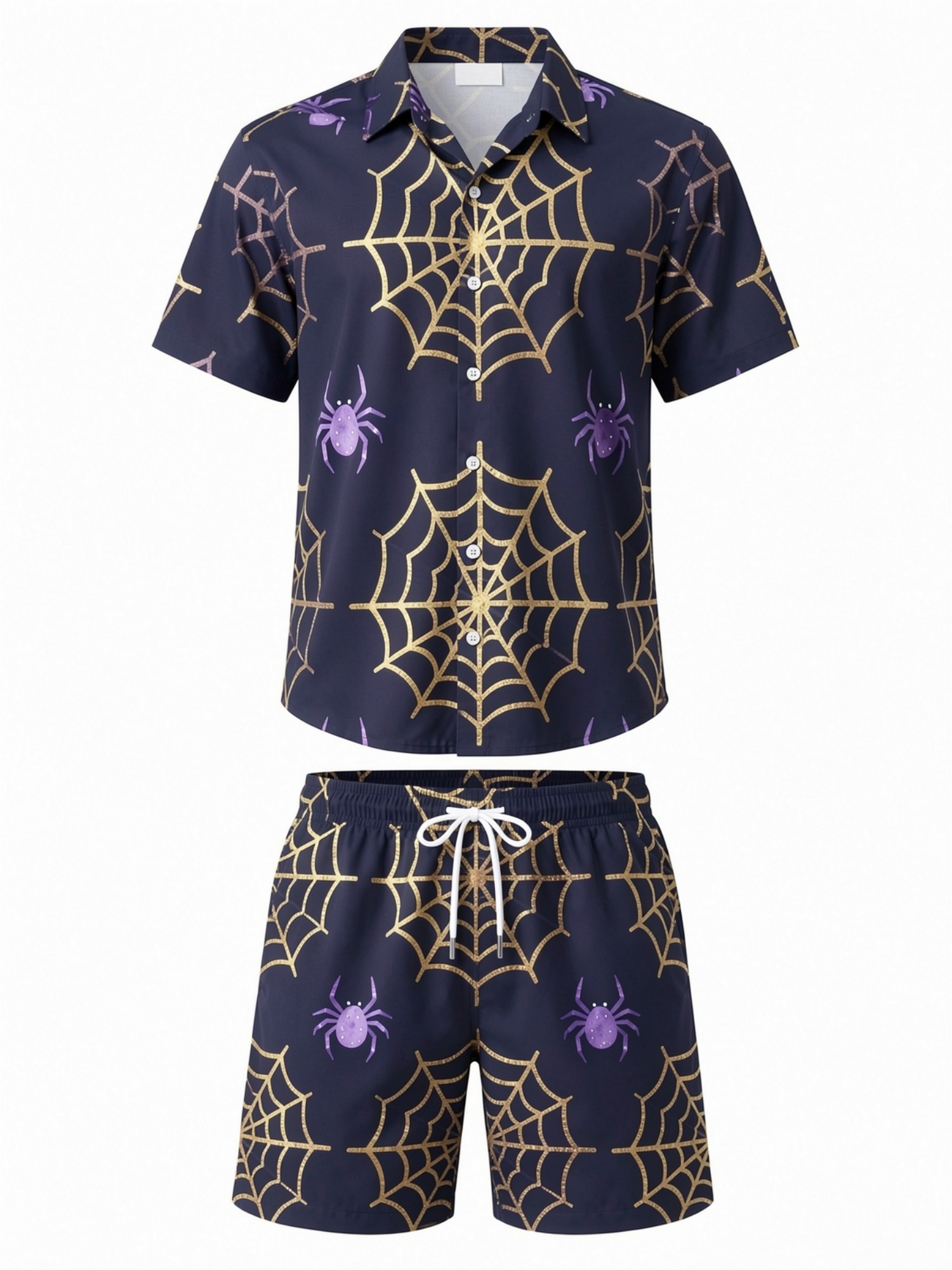 Ensemble polo et short à manch - Resort Shirt Floral avis et prix