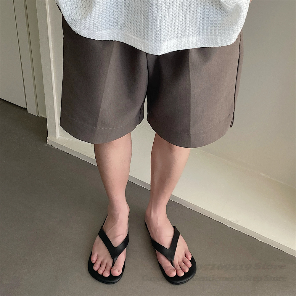 Mules décontractées en cuir su - Flip Flop Leather Men avis et prix