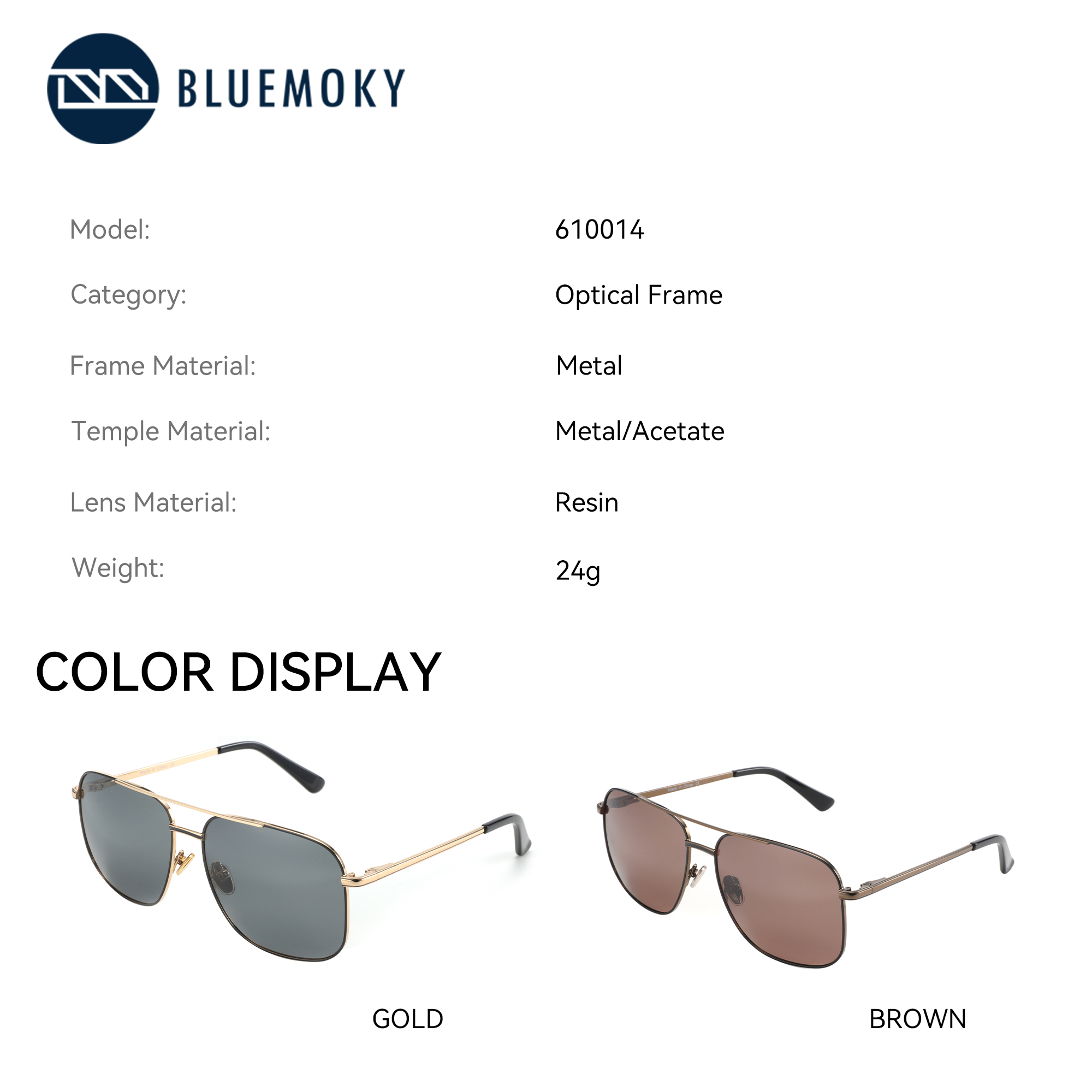 BLUEMOKY aviateur lunettes de  - Sunglasses Aviator Polarized avis et prix
