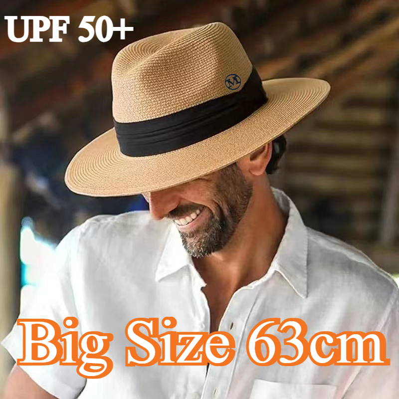 Grand Chapeau de Paille Panama - Bucket Hat Straw avis et prix