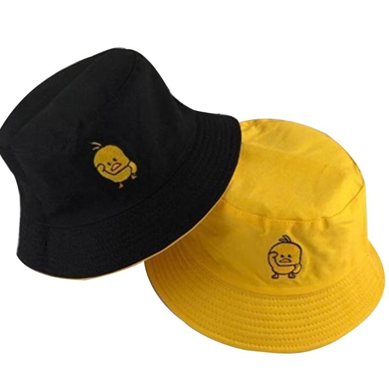 Chapeau seau brodé canard jaun - Packable Hat Nylon avis et prix