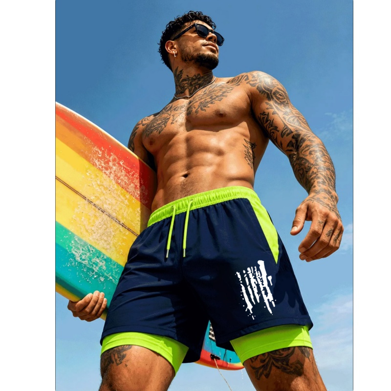 Short de plage léger à séchage - Trunks Board Surf avis et prix
