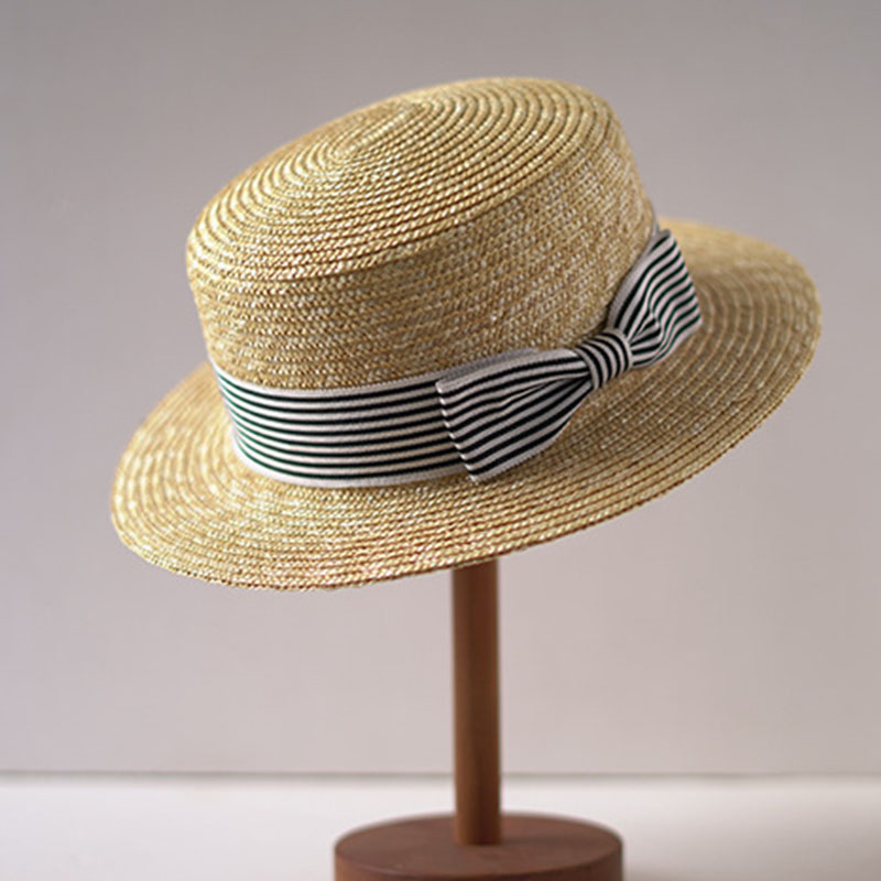 Chapeaux de canotier à large b - Bucket Hat Straw avis et prix