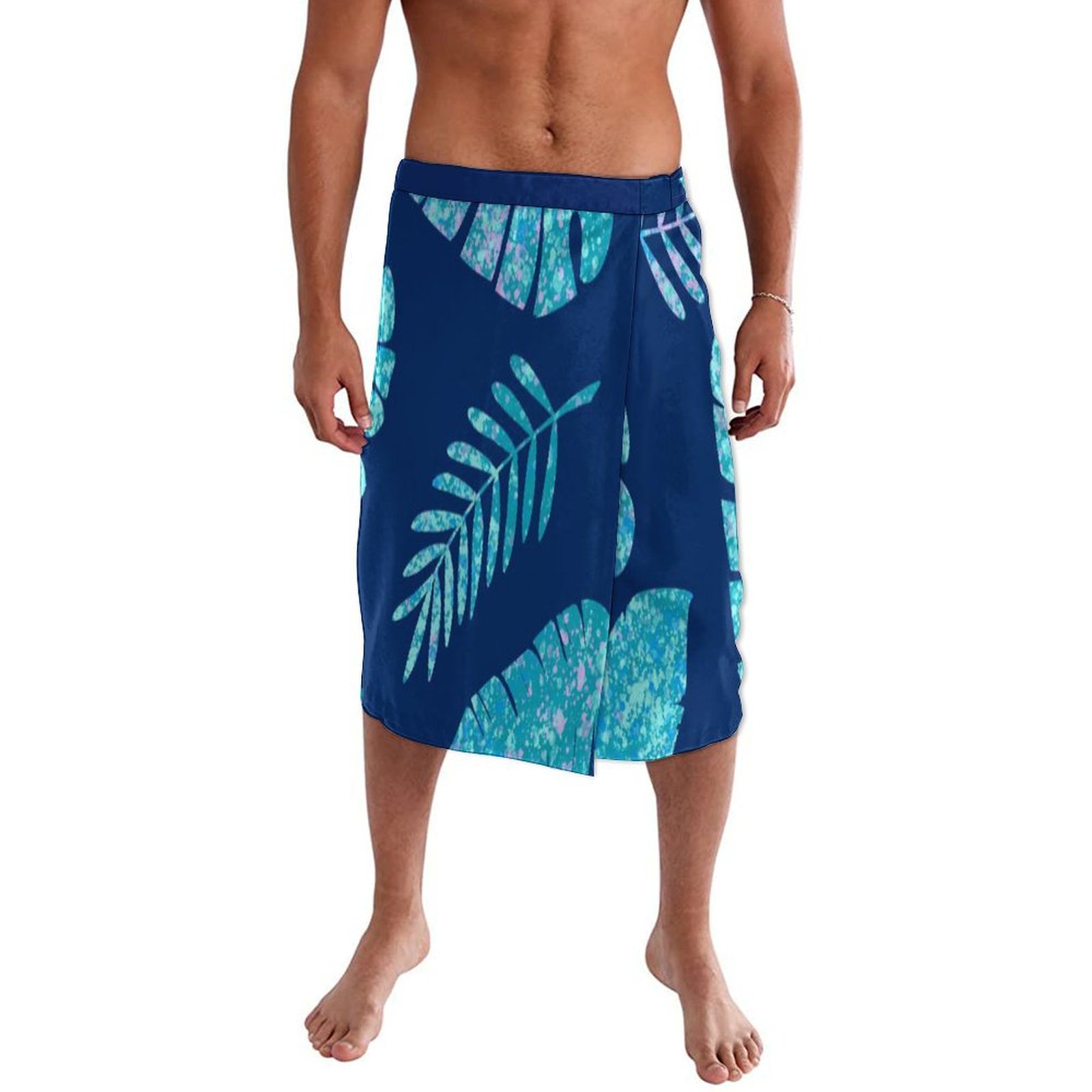 Robe de plage polynésienne ble - Sarong Men Wrap avis et prix