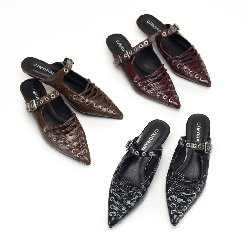 Chaussures à bout pointu pour  - Casual Sandal Leather avis et prix